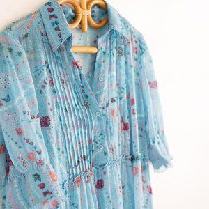 Zadig & Voltaire Floral Print Long Dress